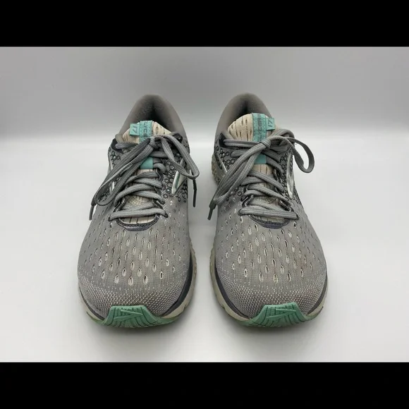 Women’s Brooks Aqua Grey Glycerin 17 Sneakers 8.5 - Picture 1 of 10